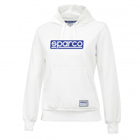 Pulóverek és kabatok Sparco lady hoodie ORIGINAL LADY white | race-shop.hu