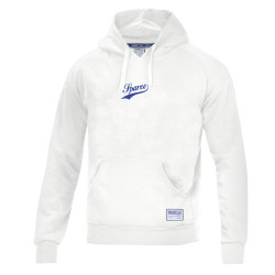 Sparco men`s hoodie VINTAGE white