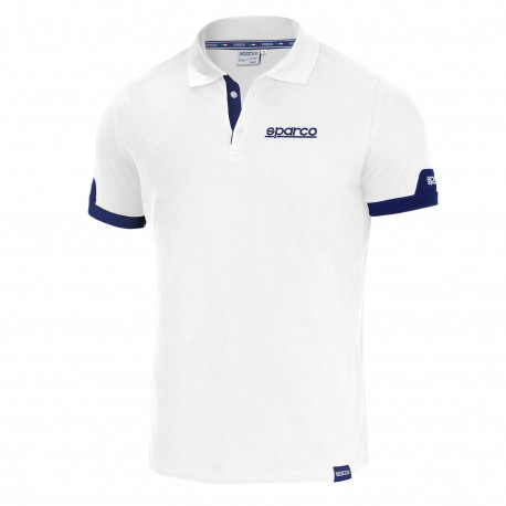 Pólók Polo Shirt Sparco CORPORATE white | race-shop.hu