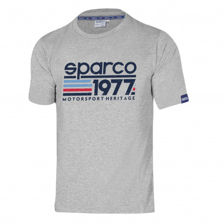 Pólók Sparco rövid ujjú 1977 szürke | race-shop.hu