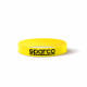 Rubber wrist band SPARCO szilikon karkötő yellow | race-shop.hu