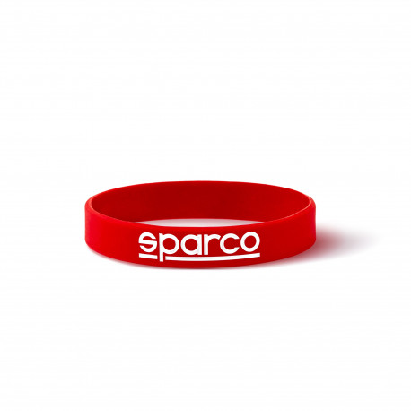 Rubber wrist band SPARCO szilikon karkötő red | race-shop.hu
