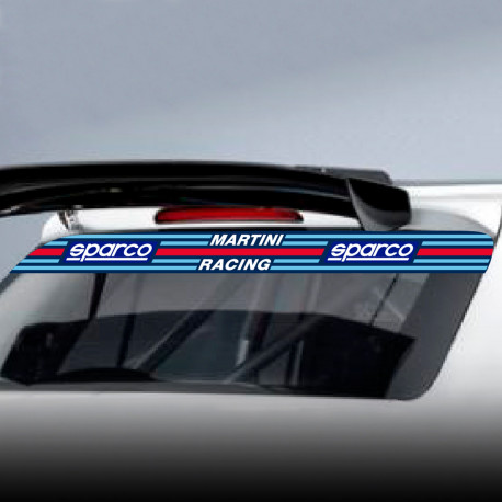 Szélvédő matricák Rear sun visor SPARCO Martini Racing | race-shop.hu