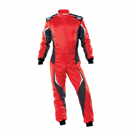 Overálok FIA Overál OMP Tecnica EVO piros/fekete | race-shop.hu