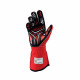 Kesztyűk Race gloves OMP ONE-S with FIA homologation (external stitching) red/white | race-shop.hu