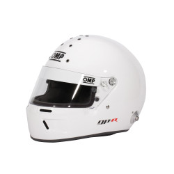 FIA zárt versenysisak OMP GP-R (HANS), fehér