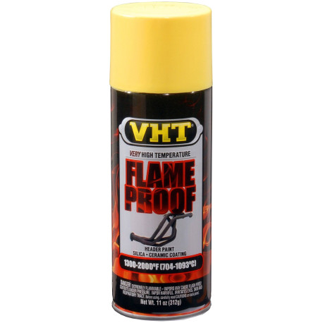 Motorfestékek VHT FLAMEPROOF COATING, Sárga | race-shop.hu
