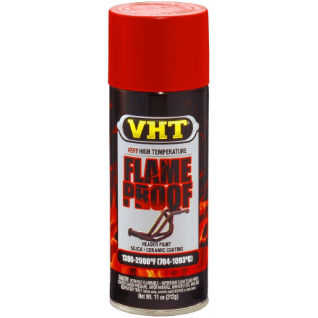 Motorfestékek VHT FLAMEPROOF COATING, Piros | race-shop.hu
