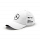 Téli Sapkák és Baseball sapkák MERCEDES AMG Trucker sapka Lewis Hamilton - fehér | race-shop.hu