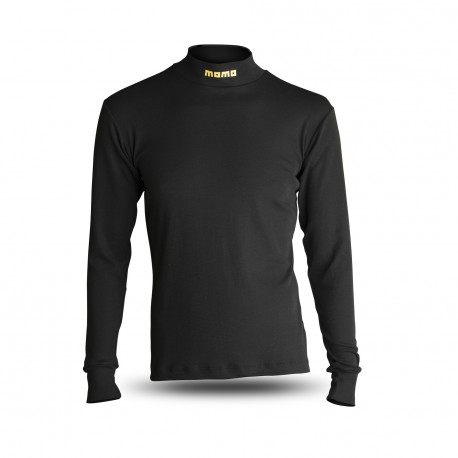 Alsónemű MOMO COMFORT TECH HIGH COLLAR SHIRT FIA, fekete | race-shop.hu