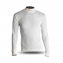 MOMO COMFORT TECH HIGH COLLAR SHIRT FIA, fehér