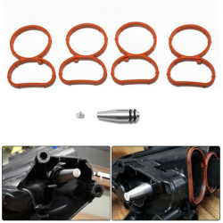 Intake manifold swirl flaps plug kit for BMW N47