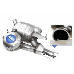 Eredeti hátsó hangtompító bal, hanggenerátorral Audi A6, A7 4G Allroad (2013+)