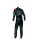 Overálok CIK-FIA gokart overál OMP KS-3 ART, fekete/piros | race-shop.hu