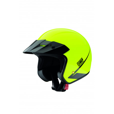 Nyitott sisakok OMP Star Helmet - Fluo Yellow | race-shop.hu