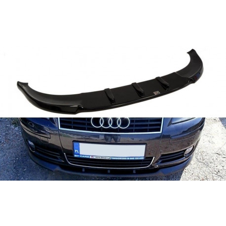 Body kitek és vizuális kiegészítők MAXTON DESIGN első splitter AUDI A3 8P (PREFACE MODEL) 2003-2005-höz | race-shop.hu