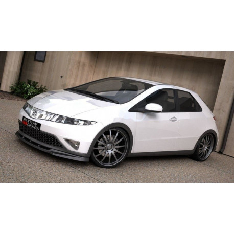 Body kitek és vizuális kiegészítők Első SPLITTER CIVIC MK8 (PREFACE) | race-shop.hu