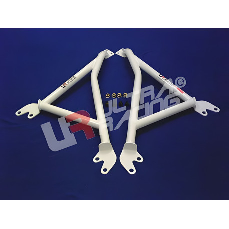 Toronymerevítők ULTRA RACING 2× 3 pontos sárvédőmerevítő Mitsubishi EVO 4/5/6-hoz | race-shop.hu