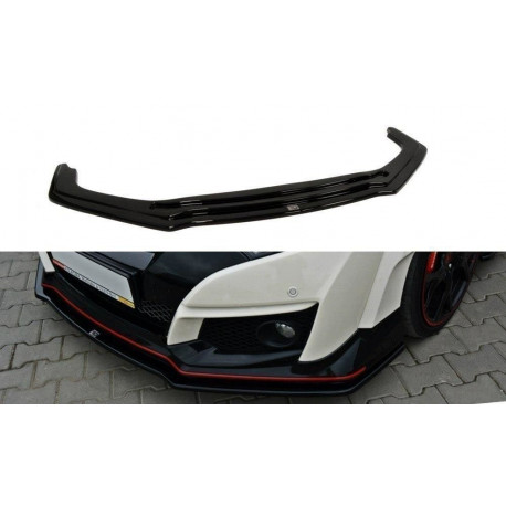 Body kitek és vizuális kiegészítők MAXTON DESIGN első splitter HONDA CIVIC IX TYPE R-hez, V1 | race-shop.hu