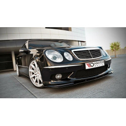 MAXTON DESIGN első splitter MERCEDES E W211 AMG PREFACE-hez
