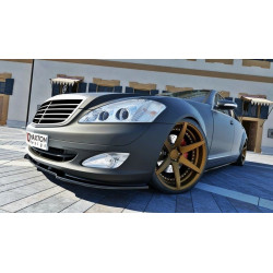 MAXTON DESIGN első splitter MERCEDES S-CLASS W221-hez