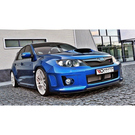Body kitek és vizuális kiegészítők Első Splitter Subaru Impreza WRX STI 2011-2014 | race-shop.hu