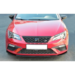 MAXTON DESIGN első splitter Seat Leon Mk3 Cupra/ FR Facelift-hez, V2