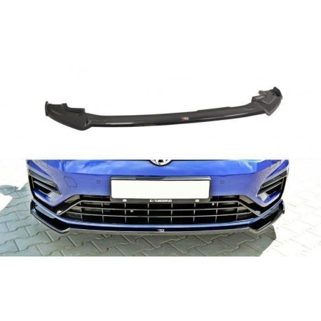 Body kitek és vizuális kiegészítők MAXTON DESIGN első splitter VW Golf 7 R / R-Line Facelift-hez, V2 | race-shop.hu