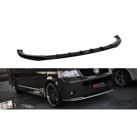 Body kitek és vizuális kiegészítők Első SPLITTER VW T5 (PREFACE) | race-shop.hu