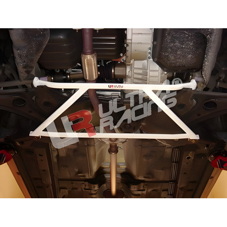 Toronymerevítők ULTRA RACING 4 pontos első alsó merevítő Hyundai Getz-hez | race-shop.hu