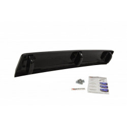 MAXTON DESIGN központi hátsó splitter VW GOLF VII R-hez (függőleges sávokkal)
