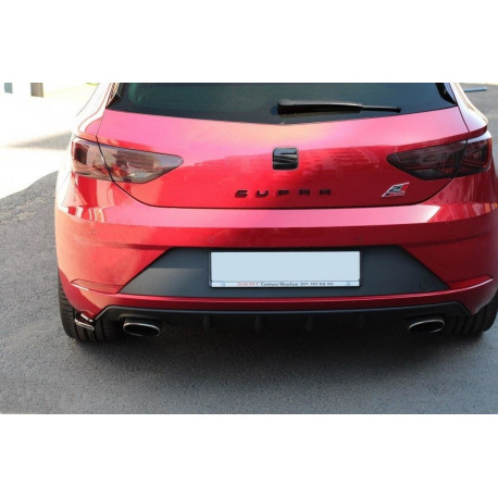 Body kitek és vizuális kiegészítők Hátsó Splitterek v.2 SEAT LEON Mk3 CUPRA Facelift | race-shop.hu