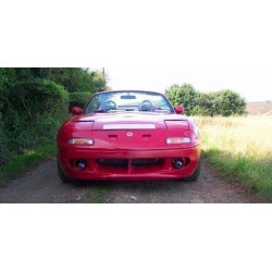 MAXTON DESIGN első lökhárító MAZDA MX5 MK1-hez, V3, üvegszálas laminát