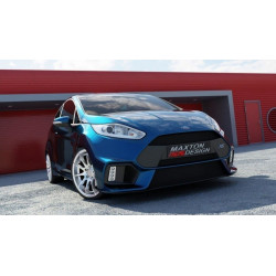 MAXTON DESIGN első lökhárító FIESTA MK7 FACELIFT (FOCUS RS 2015 LOOK)-hoz, üvegszálas laminát