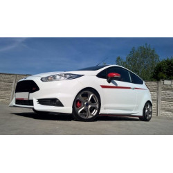 MAXTON DESIGN első splitter FIESTA MK7 FACELIFT-hez, üvegszálas laminát