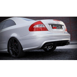 MAXTON DESIGN hátsó lökhárító MERCEDES CLK W209-hez, üvegszálas laminát