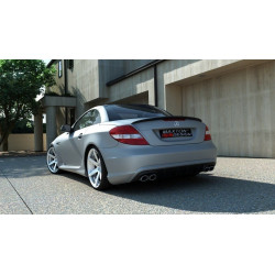 MAXTON DESIGN hátsó lökhárító Mercedes SLK R171 AMG 204 Look-hoz, üvegszálas laminát