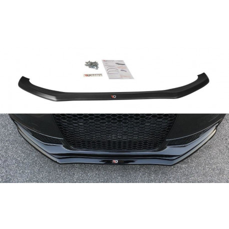 Body kitek és vizuális kiegészítők Első Splitter V.1 AUDI S4 / A4 S-Line B8 FL | race-shop.hu