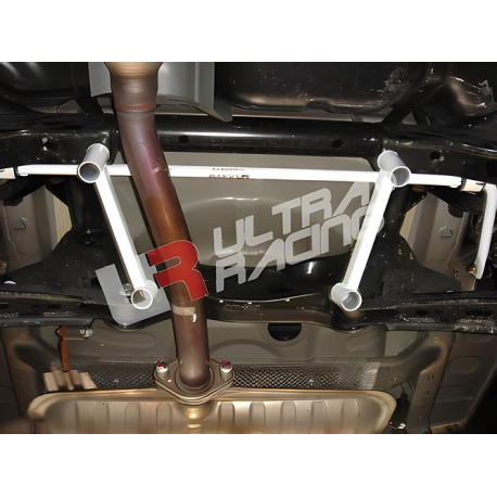 Toronymerevítők ULTRA RACING 2× 2 pontos hátsó alsó merevítő Mitsubishi Lancer 07+ /Sportback-hoz, V2 | race-shop.hu
