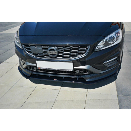Body kitek és vizuális kiegészítők Első SPLITTER V.1 VOLVO V60 Polestar Facelift | race-shop.hu