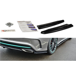 MAXTON DESIGN hátsó oldalsó splitterek MERCEDES-BENZ CLA C117 AMG-LINE FACELIFT-hez