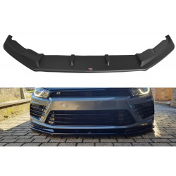 MAXTON DESIGN első splitter VOLKSWAGEN SCIROCCO MK.3 R FACELIFT-hez, V1