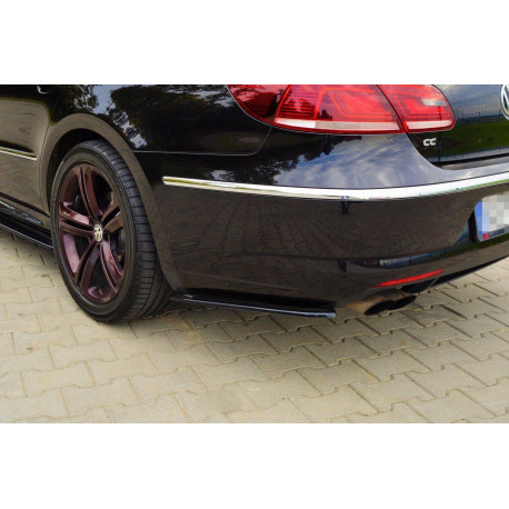 Body kitek és vizuális kiegészítők MAXTON DESIGN hátsó oldalsó splitterek VOLKSWAGEN CC R-LINE-hoz | race-shop.hu