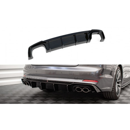 Body kitek és vizuális kiegészítők Hátsó Diffúzor AUDI S5 F5 Coupe / Sportback | race-shop.hu