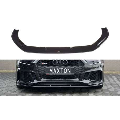 Body kitek és vizuális kiegészítők MAXTON DESIGN első splitter Audi RS3 8V FL Sportback-hoz, V1 | race-shop.hu