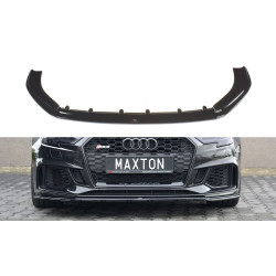 MAXTON DESIGN első splitter Audi RS3 8V FL Sportback-hoz, V2