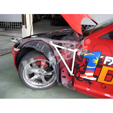 Toronymerevítők ULTRA RACING 2× 3 pontos sárvédőmerevítő Mazda RX8-hoz | race-shop.hu