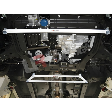 Toronymerevítők ULTRA RACING 2 pontos első alsó merevítő Kia Forte/Ceed/Koup 06-11-hez | race-shop.hu