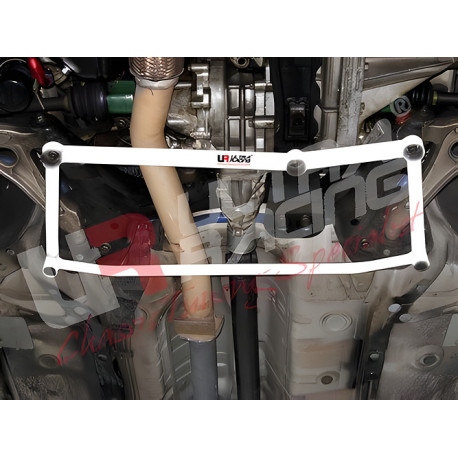 Toronymerevítők ULTRA RACING 5 pontos első alsó merevítő Mitsubishi EVO 4/5/6-hoz | race-shop.hu