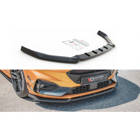 Body kitek és vizuális kiegészítők Első Splitter V.7 FORD FOCUS ST / ST-Line Mk4 | race-shop.hu